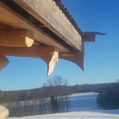 020 Dom Iz Sruba Na Ozere Ruson Hutor Lv
