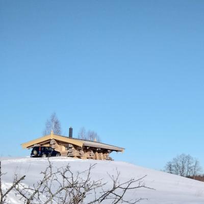 023 Dom Iz Sruba Na Ozere Ruson Hutor Lv